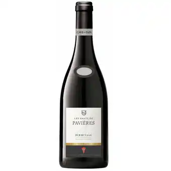 E.Leclerc Les Hauts de Pavières, 2018 - Hermitage AOP - Rouge - 75 cl - étiquette abîmée offre