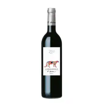 E.Leclerc Bruno Andreu Cuvée Zoo, 2021 - Languedoc AOP - Rouge - 75 cl - étiquette abîmée offre