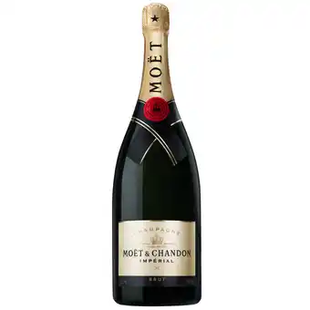 E.Leclerc Magnum Champagne Moët & Chandon - Brut - 1.5 L - étiquette abîmée offre