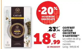 Super U Coffret Caviar offre