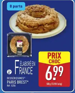 ALDI DESSERISSIMES Paris brest offre