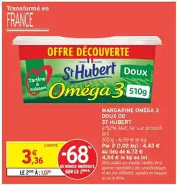 Intermarché Hyper Margarine Oméga 3 Doux offre