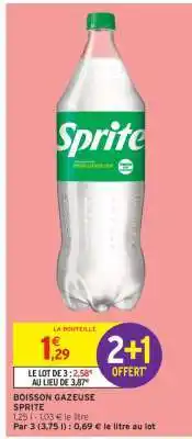 Intermarché Hyper Sprite offre