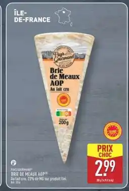 ALDI Brie De Meaux Aop offre