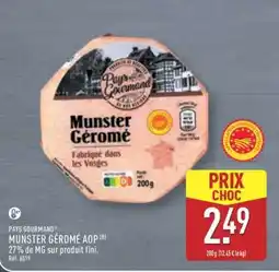 ALDI Munster Géromé AOP offre