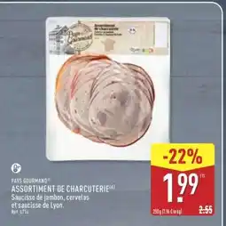 ALDI Assortiment de charcuterie offre