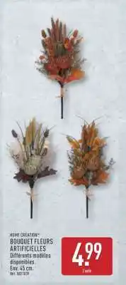ALDI BOUQUET FLEURS ARTIFICIELLES offre