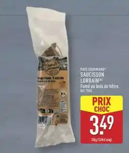 ALDI Saucisson lorrain offre