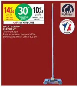 Intermarché Hyper BALAI CONFORT 'ELEPHANT' offre
