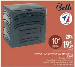 Intermarché COMPOSTEUR COMPOST'ÉCO 350 LITRES BELLI offre