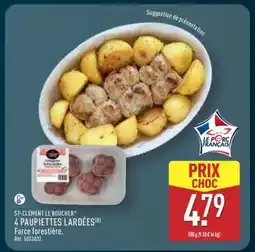 ALDI 4 Paupiettes Lardées offre