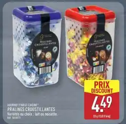 ALDI PRALINES CROUSTILLANTES offre