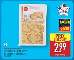 ALDI 4 CRÊPES DE FROMENT offre