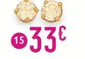 E.Leclerc Boucles oxyde de zirconium offre