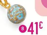 E.Leclerc pendentif verre de Venise offre