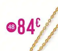 E.Leclerc chaîne maille forcat, 42 cm offre
