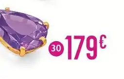 E.Leclerc pendentif améthyste offre