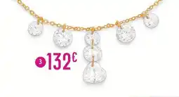 E.Leclerc collier oxydes de zirconium, 42 cm offre