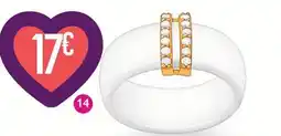 E.Leclerc bague en plaqué or offre