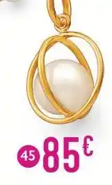 E.Leclerc pendentif perle de culture offre