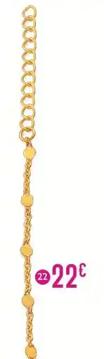 E.Leclerc bracelet en plaqué offre