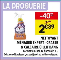Supeco CILLIT BANG Nettoyant ménager expert - crasse & calcaire offre