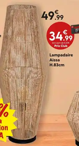 Maxi Bazar Lampadaire Aissa H.83cm offre