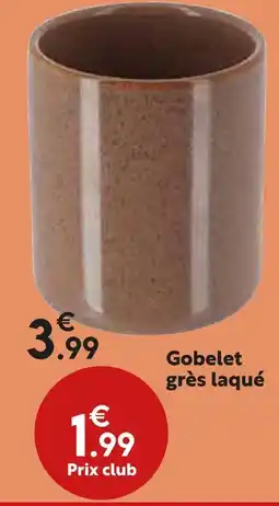 Maxi Bazar Gobelet grès laqué offre