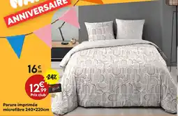 Maxi Bazar Parure imprimée microfibre offre