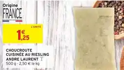Intermarché Express Choucroute cuisinée au riesling offre