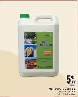 Intermarché Express Eden - anti depots vert jardin d' offre
