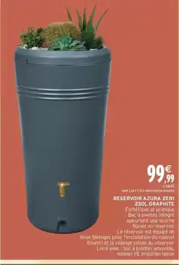 Intermarché Express Reservai zuira semi 250l graphite offre