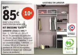 E.Leclerc Brico Dim - kit dressing exto offre