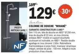 E.Leclerc Brico Dim - colonne de douche mihané offre