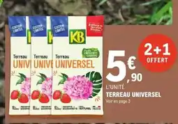 E.Leclerc Brico Kb - terreau universel offre