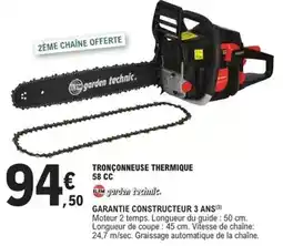 E.Leclerc Brico Technic - tronçonneuse thermique offre