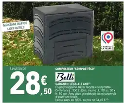E.Leclerc Brico Belli - composteur compost'éco offre