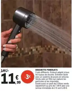 E.Leclerc Brico Tous - douchette offre