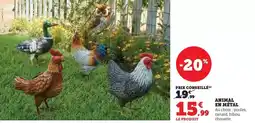Hyper U Canard - animal en metal offre