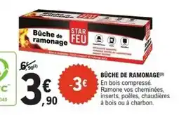 E.Leclerc Brico Bûche de ramonage offre