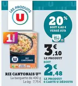 Hyper U U - riz cantonais offre
