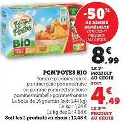 Hyper U Materne - pom'potes bio offre