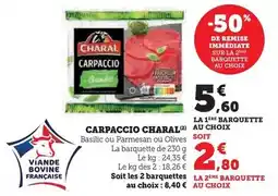 Hyper U Charal - carpaccio offre