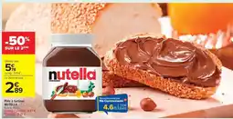Carrefour Market Nutella - pâte à intensité offre