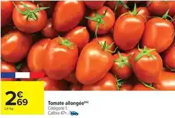 Carrefour Market Tomate allongée offre