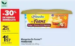 Carrefour Market Primevère - margarine en forme offre