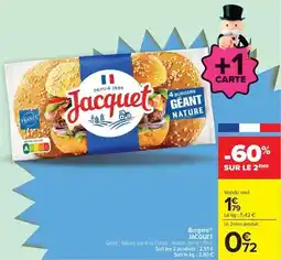 Carrefour Market Jacquet - burgers offre