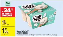 Carrefour Market Brassé végétal offre