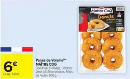Carrefour Market Maître coq - panés de volaille offre