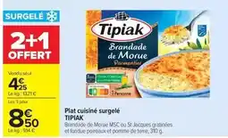 Carrefour Market Tipiak - plat cuisiné surgelé offre
